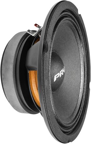 PRV AUDIO 6.5 بوصة مكبر صوت Midbass 6MB200 v2 8 أوم - 200 واط 93.5 ديسيبل 1.5 بوصة ملف صوتي - مكبر صوت 6 بوصة لصوت السيارة مع غناء رائع ولكمة للحاويات المخصصة الصغيرة - صوت احترافي (مفرد) in Kuwait