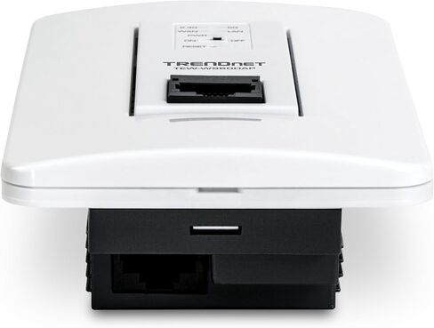 TRENDnet AX1800 Dual Band WiFi 6 PoE in-Wall Access Point, TEW-W960DAP, OFDMA & MU MIMO Technology, NDAA & TAA Compliant, Discreet Design, Remote Cloud Management Ready in Saudi Arabia