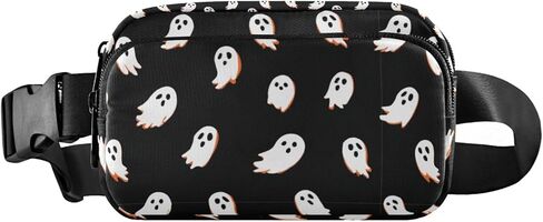 Boccsty Halloween Spooky Ghost Belt Bag for Women Men Monster Devil Fanny Pack Small Waist Pouch Crossbody Bags for Outdoor Hiking Running Travel in Saudi Arabia