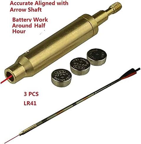 GRG Archery Laser Sight Tool for Bow and Crossbow, 223 Bore Sighter Shaped, Made of Brass, Self Color in Saudi Arabia