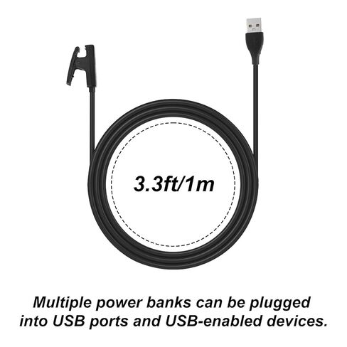 Charger Cable for Forerunner, 3.3ft/1m Type C Watch Charger Cable Replacement Compatible with Garmin Forerunner 235/735XT/630/645/230vivomove HR/Approach S20 in Saudi Arabia