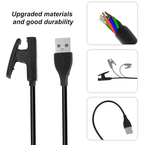 Charger Cable for Forerunner, 3.3ft/1m Type C Watch Charger Cable Replacement Compatible with Garmin Forerunner 235/735XT/630/645/230vivomove HR/Approach S20 in Saudi Arabia