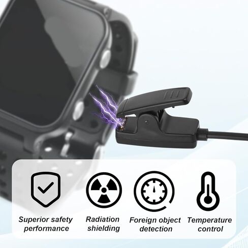 Charger Cable for Forerunner, 3.3ft/1m Type C Watch Charger Cable Replacement Compatible with Garmin Forerunner 235/735XT/630/645/230vivomove HR/Approach S20 in Saudi Arabia
