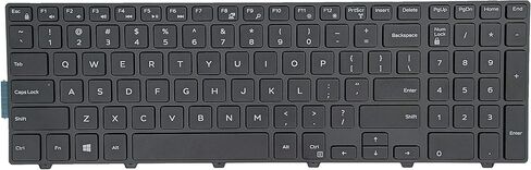 لوحة مفاتيح بديلة لجهاز Dell inspiron 15 3000 5000 3541 3542 3543 3551 3552 3558 3593 3567 5542 5545 5547 5755 5551 5558 5552 5758 5759 5559، انسبايرون 17 5000 5748 5749 5755 5758 5759 Laptop in Saudi Arabia