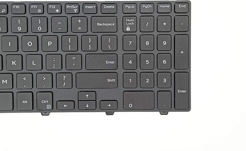 لوحة مفاتيح بديلة لجهاز Dell inspiron 15 3000 5000 3541 3542 3543 3551 3552 3558 3593 3567 5542 5545 5547 5755 5551 5558 5552 5758 5759 5559، انسبايرون 17 5000 5748 5749 5755 5758 5759 Laptop in Saudi Arabia