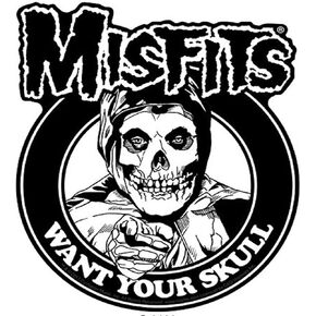 C&D Visionary Misfits Want Your Skull Sticker