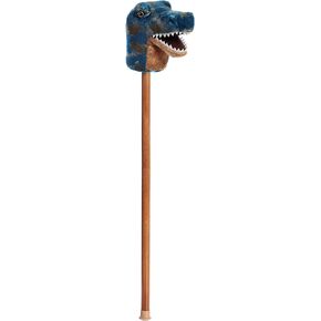 Aurora® Rideable Giddy-Up Friends™ Trex Stuffed Animal - Active Fun - Imaginative Adventures - Blue 37 Inches