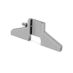 QWORK Caliper Depth Base Carbon Steel T-Bar Attachment for Dial/Digital/Vernier Calipers 4", 6", 8", 12"