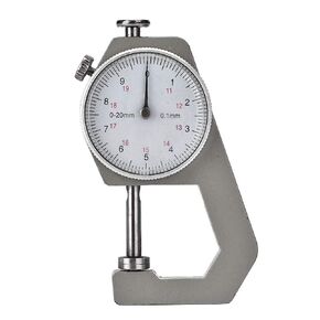 Thickness Gauge Metal Thickness Gauge Thickness Caliper Measuring Tool 0-20mm Jewelry Measuring Gauge Calipers Metal Gauge Thickness Tool Paint Thickness Gauge Thickness Meter Paper/Film
