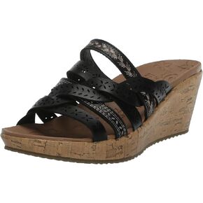 Skechers Women's Beverlee-New Resort Wedge Sandal