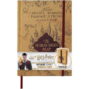 Cinereplicas Harry Potter - Notebook with foldable Marauder's map - Official License
