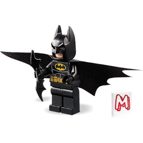 LEGO Super Heroes DC Batman Minifigure - Batman (in Black Suit with Outstretched Batcape and Bat-a-rang) 76158
