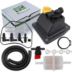 partszen Fuel Pump for Kohler CH18 CH19 CH20 CH22 CH23 CH25 CH640 CH730 Replaces 24 559 02-S 24-559-03-S 24 559 05-S 24-559-08-S 24-559-10-S with Fuel Filter with Generator Fuel Tank Shut off Valve