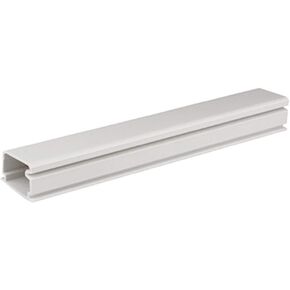 Construct Pro 5 Pack of Raceway 4ft Section x 1.38in (White)