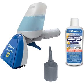 Koblenz 45-0996-00-7 Carpet-Upholstery Cleaner Kit, Fits All 1 1/4 in Wet-Dry Vacuums, White+Clear View Extractor Shield