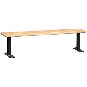 Salsbury Industries 77784LGT 48" Wood Locker Benches, Light