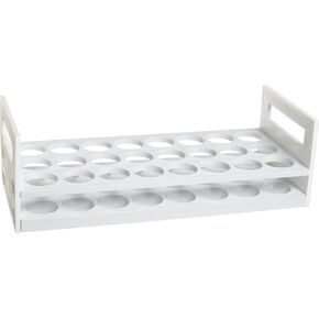 SP Bel-Art Scintillation Vial Rack; For 25-30mm Vials, 24 Places (F18512-0000), White