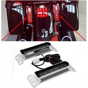 أضواء لوحة حشو TDZ تناسب Harley Ultra Limited FLHTK Road Glide FLTR 2014-2023 Electra Glide Ultra Classic 2014-2019، كروم in Kuwait