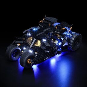 BRIKSMAX Led Lighting Kit for Batman Batmobile Tumbler - Compatible with Lego 76240 Building Blocks Model- Not Include The Lego Set