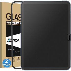 Mothca [2 Pack] Matte Glass Screen Protector for iPad 10th Generation (2022, 10.9-inch) Anti-Glare & Anti-Fingerprint HD Tempered Glass Shield Film with Alignment Frame, No Dazzling, Smooth as Silk