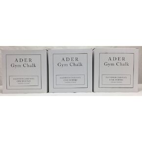 Ader Sporting Goods Gym Chalk 3 Lbs (24 Blocks)