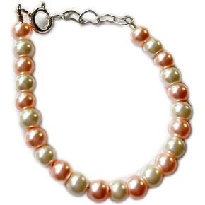 Sweet Bebe Handcrafted Baby Pearl Beaded Bracelet