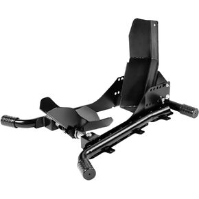 Adjustable Motorcycle Wheel Chock Stand, Heavy Duty Wheel Stand, Motorbike Front Chock, High-Grade Steel Trailer Stand with Stable Tubes & Adjustable Holes (SL-PK01)