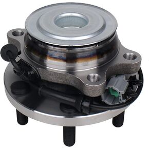 PAROD 515064 2WD Front Wheel Bearing & Hub Assembly Compatible with 2005-2016 Nissan Frontier, 2005-2012 Pathfinder, 2005-2015 Xterra, 2009-2012 Suzuki Equator 6Lugs w/ABS