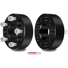 ECCPP 2x 50mm 2" hub centric Wheel Spacers 5 lug 5x4.75 to 5x4.75 70.5mm fits for 1982-2004 for S10 1982-2004 for S10 Blazer 1984-2013 for Corvette with 12x1.5 Studs