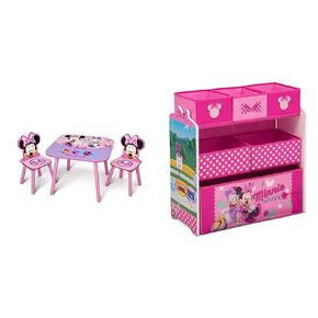 Delta Children Kids Table and Chair Set (2 Chairs Included) - Ideal for Arts & Crafts, Snack Time & Kids Easel and Play Station – Ideal for Arts & Crafts, Drawing