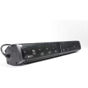 شريط صوت MB Quart Nautic NSB10V1 مضخم بـ 10 مكبرات صوت، بلوتوث، إضاءة LED، مدعوم بمضخم صوت مدمج من الفئة D، شريط صوت مقاوم للماء IP68 لـ ATV، UTV، عربة الجولف، الاستخدام البحري