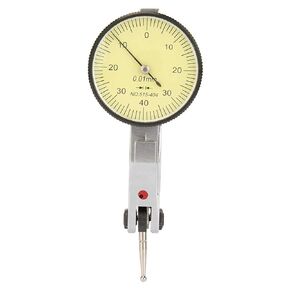 Lever Dial Indicator, DIAL Test Indicator, Probe 0-0.8mm 0.01mm Precision Metric Dovetail Rails Dial Gauge High Precision, Electrical Outlet switches