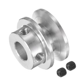 Kozelo V-Belt Pulley - [8mmBore x 22mmOutside Dia] Aluminum Alloy V-Groove Drive Pulley for 3-5mm PU Round Belt for Many Existing Drive Design