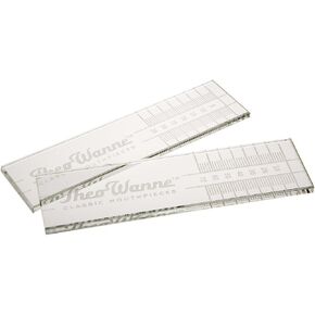 مقياس زجاجي قياسي Theo Wanne تقليدي - قياس منحنى مواجهة قطعة الفم مع مجموعة قياس الملمس - أداة يجب اقتناؤها للموسيقيين - محمولة ومتينة وفعالة من حيث التكلفة - سهلة الاستخدام in Kuwait