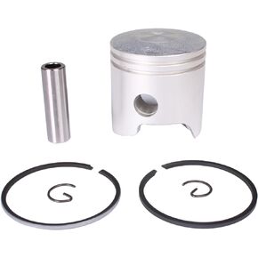 Outboard Engine 6E7-11631-00-97 STD Piston Set & 682-11610-00 682-11610-01 Ring for Yamaha / 761-7982M 7982T 39-15320T for Mercury Mariner 9.9HP 15HP Boat Motor, fit Sierra 18-4135, 56mm STD