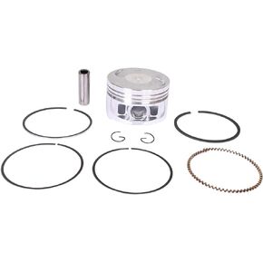 Outboard Engine 65W-11631-00-96 STD Piston Set & 67C-11603-00 67C-11603-01 Ring for Yamaha / F25-05020100 F25-05020101 for Parsun HDX 25HP 30HP 40HP Boat Motor, 65mm STD