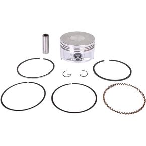 Outboard Engine 6AH-11631-00 STD Piston Set & 6AH-11603-00 Ring for Yamaha / F20-05020001 for Parsun HDX 15HP 20HP Boat Motor, 63mm STD