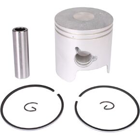Outboard Engine 6H3-11636-01-00 Oversize Piston Set & 6K5-11601-22 Ring for Yamaha 60HP 70HP Boat Motor, fit Sierra 18-4093, 72.5mm 0.5mm O/S