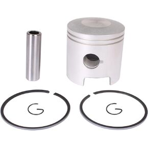 Outboard Engine 61N-11631-00-95 STD Piston Set & 61N-11603-00 Ring for Yamaha 25HP 30HP C30ELR C30MLH Boat Motor, fit Sierra 18-4144 18-3957, 72mm STD