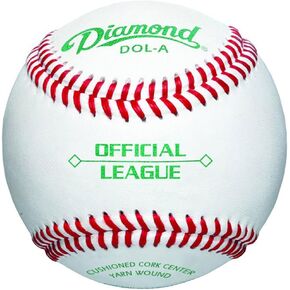 Diamond Dol-A Official League Leather Baseballs 12 Ball Pack