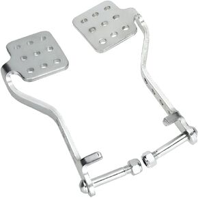 Brake/Throttle Pedals with Mount Nuts for 196cc 6.5hp Road Rocket, Azusa Fun Kart, Carter Go Kart,Radio Flyer Kart Cart Racing Drift Trike,Vintage Type Go Kart
