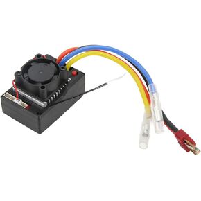 RiToEasysports RC Car ESC,RC Car Electronic Speed Controller ESC Compatible with Wltoys 1/10 Remote Control Car Upgrades Parts Model Car Accessories