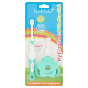 Brush-Baby My FirstBrush & Teether Set