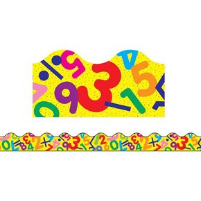Trend Math Fun Terrific Trimmers, Bulletin Board Borders, 39 Feet