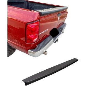 Rear Tailgate Molding Cap Spoiler Replacement Compatible with Dodge RAM 1500 2006-2008, 2500 3500 2007-2009 Tail Gate Protector 55112047AC CH1909102