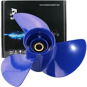 Boatman OEM 13 1/4 x 17, 13 1/2x 15, 13 x 19,14x11-K Series Aluminum Propeller for Yamaha Outboard Motor T50/60/F70/75/80/85/100/115/130HP,15 Spline Tooth,RH