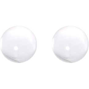 uxcell Black Acrylic Contact Juggling Ball - 40mm, 2 Pcs