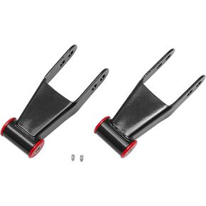 2-3" Rear Lowering Leaf Spring Shackle Kit 2Pcs Replacement for 2001-2010 chevy Silverado GMC sierra 1500HD 2500HD 3500HD trucks 2WD 4WD Replace# 410730