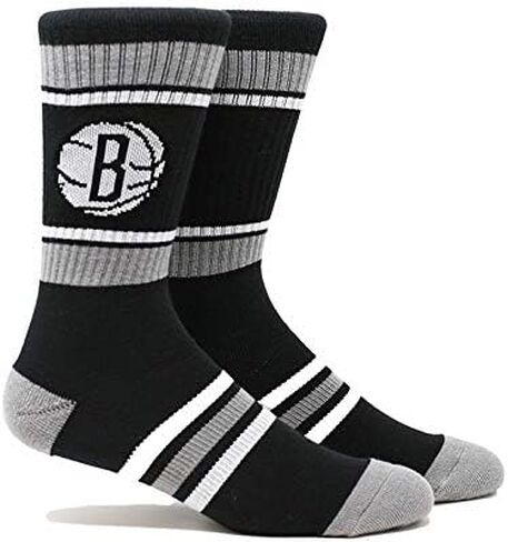 PKWY Unisex 2-Pack Nets Basketball Team Crew Socks in Saudi Arabia