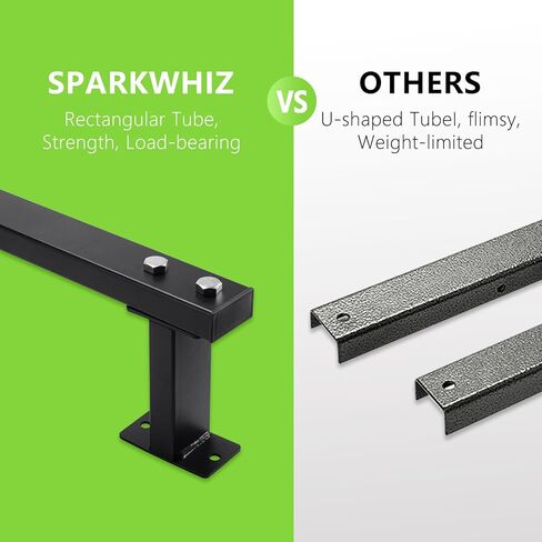 SPARKWHIZ 3 أماكن لرف الأعشاب للمقطورة، حامل رفوف التشذيب للشاحنة ذات المناظر الطبيعية المغلقة أو المفتوحة مع زوج قفل in Saudi Arabia